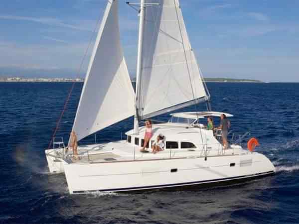 marina del rey lagoon 380 catamaran yacht charter
