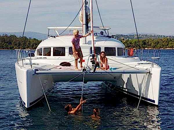 Best catamaran charter in LA