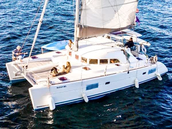 Los Angeles catamaran yacht rental