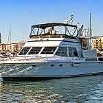 marina del rey 57 feet motor yacht private charters